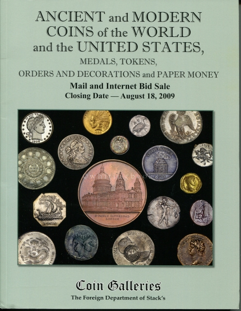 Ancient and Modern Coins of the World and the United States, Medals ...